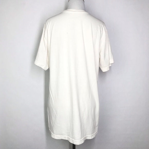 Cooke Collective White Size Medium Women’s Short Sleeve Real Friends Print Tee - Picture 5 of 5